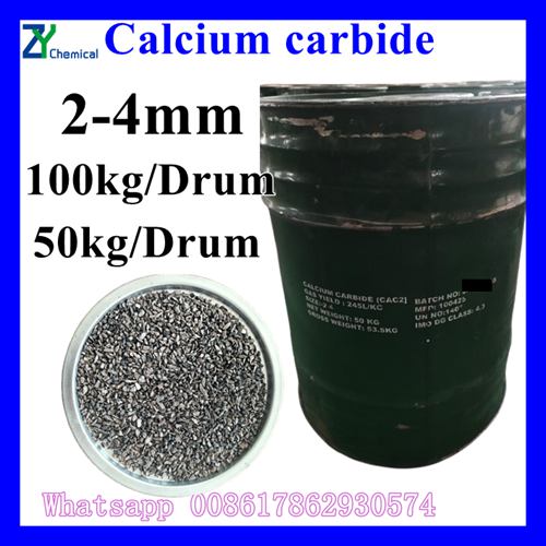 Calcium carbide powder price 1-4mm 50kg/100kg drum price manufacturer