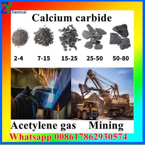 calcium carbide use for welding acetylene gas miners cac2  